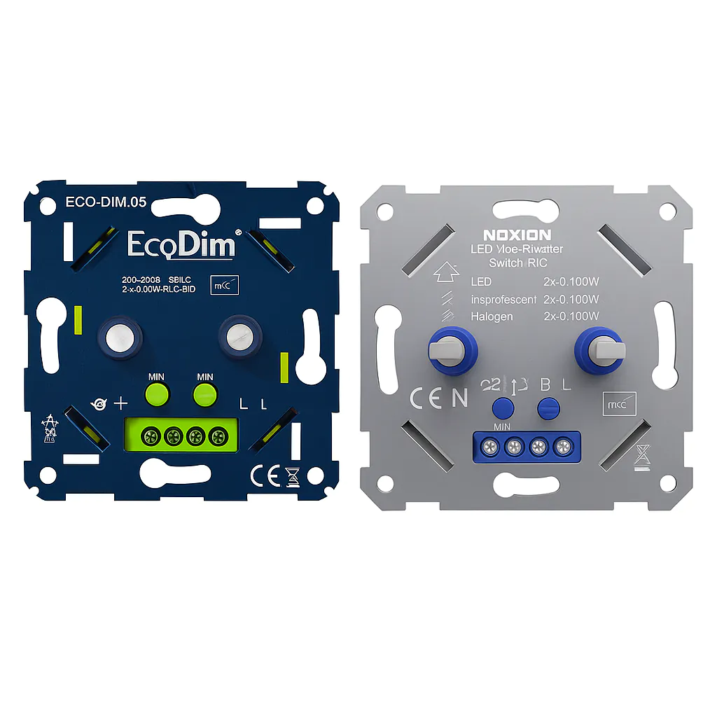 Dubbele dimmers (duo)