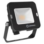 Ledvance LED Floodlight Compact Zwart 10W 1000lm 100D - 840 Koel Wit | IP65 - Symmetrisch 