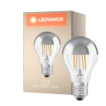 Ledvance  Classic LED E27 Peer Filament Spiegel 6.5W 650lm - 827 Zeer Warm Wit | Vervangt 50W