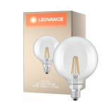 Ledvance Classic LED Globe LED E27 Globe Filament Helder 5.9W 806lm - 827 Zeer Warm Wit | Vervangt 60W