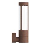 Nordlux Helix Wandlamp Cortenstaal Bruin | 80mm - IP44 - Geschikt voor GU10