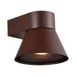 Nordlux Kyklop Cone Wandlamp Aluminium Roestig | Geschikt voor GU10