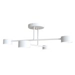 Emibig Plafondlamp Halo Staal Wit | Geschikt voor 4x GX53 - Max 8W
