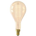 Calex XXL Splash Hoge lumen Goud LED E27 Filament 3W 250lm- 821 Zeer Warm Wit | Dimbaar