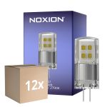 Voordeelpak 12x Noxion Bolt LED Capsule G4 2W 200lm - 827 Zeer Warm Wit | Dimbaar - Vervangt 21W