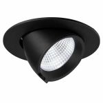 Noxion LED Spot Forza V2 Aluminium Zwart 28/32/36/40W - 3300/3700/4100/4500lm 36D - 930-940-957 CCT | 160mm - Zaagmaat 145mm - Beste Kleurweergave
