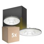 Voordeelpak 5x Bright Choice LED Highbay V2.0 200W 26000lm 90D - 840 Koel Wit | IP65