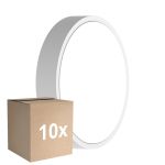 Voordeelpak 10x Ledvance LED Bulkhead Rond Wit 9.5W 1220lm - 830-840 CCT | 262mm - IP65