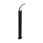 Eglo Sokkel Lamp Fiumicino Buitenverlichting Aluminium Zwart 11.5W 1200lm - 830 Warm Wit
