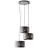 Brilliant Tyas Hanglamp Metaal Zwart Goud | 520mm - Geschikt voor 3x E27