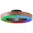 Brilliant Slimline Plafondventilator Kunststof Metaal Beige Zwart 36W 4700lm - 830-865 CCT+RGB | 490mm - Afstandsbediening Dimbaar