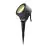 SLV Sitra Aarde 360 Prikspot Aluminium Grijs | Buitenverlichting - IP44 - Geschikt voor 1x GX53 