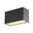 SLV Sitra M Up/Down Wandlamp Aluminium Grijs 14W 1880lm - 830-840 CCT | Buitenverlichting - IP65