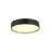 SLV Decona 30 Plafondlamp Aluminium Zwart Rond 17W 1760lm - 930-940 CCT | IP44 - Beste Kleurweergave - Dimbaar 