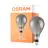 Osram Vintage 1906 LED E27 Peer Filament Smoke 5W 110lm - 818 Zeer Warm Wit | Vervangt 15W