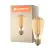 Ledvance Vintage 1906 LED E27 Peer Goud 8.8W 806lm - 822 Zeer Warm Wit | Dimbaar - Vervangt 60W