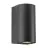 Nordlux Canto Wandlamp Aluminium Zwart Up & Down | Geschikt voor 2x GU10