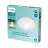 Philips LED Plafondlamp Canopus Wit 17W 1500lm - 827 Zeer Warm Wit | IP44