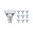 Voordeelpak 10x Philips MASTER Value LED Spot GU10 PAR16 3.7W 270lm 36D - 922-927 Dim To Warm | Beste Kleurweergave - Dimbaar - Vervangt 35W