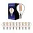 Voordeelpak 10x Noxion Lucent Lustre LED E14 Kogel Filament Helder 4.5W 470lm - 827 Zeer Warm Wit | Dimbaar - Vervangt 40W
