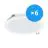 Voordeelpak 6x Philips LED Downlight DN065B Metaal Wit 19W 2000lm 110D - 830 Warm Wit | 225mm - Zaagmaat 200mm - IP20