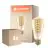 Voordeelpak 4x Osram Vintage 1906 LED E27 Edison Filament Goud 8.8W 806lm - 824 Zeer Warm Wit | Dimbaar - Vervangt 60W