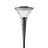 Philips LED Straatverlichting Lantaarn City Charm Kegel BDS491 Grijs 7W 804lm 360D - 740 Koel Wit | IP66 - Symmetrisch 
