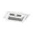 LED Downlight Wallwasher Wally Maxi Wit 46W 6400lm 70x75D - 840 Koel Wit - 238x145mm