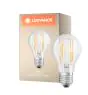 Ledvance Classic LED E27 Peer Filament Helder 7.5W 1055lm - 827 Zeer Warm Wit | Dimbaar - Vervangt 75W