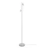 Nordlux Omari Vloerlamp Metaal Wit 6.4W 320lm - 827 Zeer Warm Wit | Touch Dimbaar