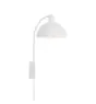 Nordlux Ellen 20 Wandlamp Metaal en Textiel Wit | Geschikt voor E14