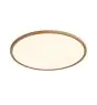 Nordlux LED Plafondlamp Oja 42 Hout 24W 2150lm - 827 Zeer Warm Wit | Dimbaar