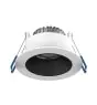 Noxion LED Spot Ares Diep Wit 6W 540lm 927-940 3CCT - met Binnenring Zwart | Zaagmaat 68mm