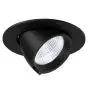 Noxion LED Spot Forza V2 Aluminium Zwart 28/32/36/40W - 3300/3700/4100/4500lm 36D - 930-940-957 CCT | 160mm - Zaagmaat 145mm - Beste Kleurweergave