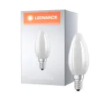 Ledvance Classic Superior LED Lamp E14 Kaars Filament Mat 4.2W 470lm - 927 Zeer Warm Wit | Beste Kleurweergave - Dimbaar - Vervangt 40W