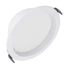Ledvance LED Downlight Comfort Opaal Aluminium Wit 18W 2160lm 180D - 930-940 CCT | 160mm - Zaagmaat 150mm - IP44 - Beste Kleurweergave - Zigbee Dimbaar 