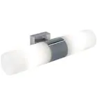Nordlux Tangens Wandlamp Glas en Metaal Chroom | IP44 - Geschikt voor 2x E14