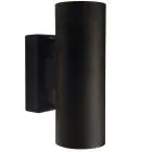 Nordlux Tin Wandlamp Metaal Zwart Up & Down | Geschikt voor 2x GU10