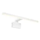 Nordlux Marlee 50 Wandlamp Metaal Wit 8.9W 800lm 930 Warm Wit | IP44 - Beste Kleurweergave