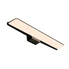 Nordlux Tinia 60 Wandlamp Metaal Zwart - 24W 1800lm - 930-940 CCT | IP44 - Beste Kleurweergave - 3-Staps Dimbaar