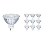 Voordeelpak 10x Philips Corepro LED Spot GU5.3 MR16 2.9W 230lm 36D - 827 Zeer Warm Wit | Vervangt 20W