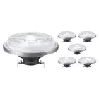 Voordeelpak 6x Philips MASTER LED Spot G53 AR111 14.8W 875lm 45D - 930 Warm Wit | Beste Kleurweergave - Dimbaar - Vervangt 75W