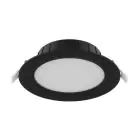 Noxion LED Downlight Hera Medium Inbouw Zwart 9W 900lm 80D - 827-830-840 CCT | 146mm - Zaagmaat 120mm