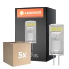 Voordeelpak 5x Ledvance Performance LED Capsule Helder G4 1.5W 200lm - 827 Zeer Warm Wit | Vervangt 20W