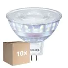 Voordeelpak 10x Philips Master LED Spot GU5.3 MR16 7.5W 621lm 36D - 922-927 Dim To Warm | Beste Kleurweergave - Dimbaar - Vervangt 50W
